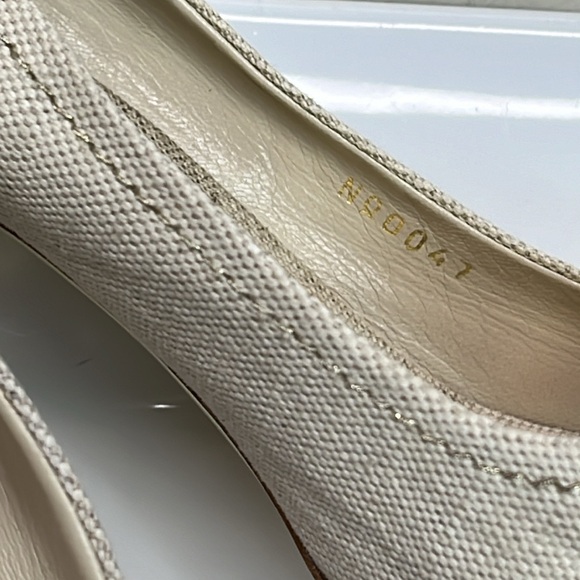 LOUIS VUITTON LOVE PLATE PEEPTOE PUMPS - Picture 5 of 15